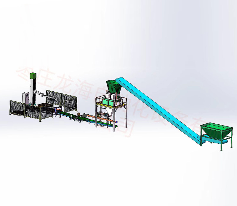 立柱码垛机单线包装码垛(直线)